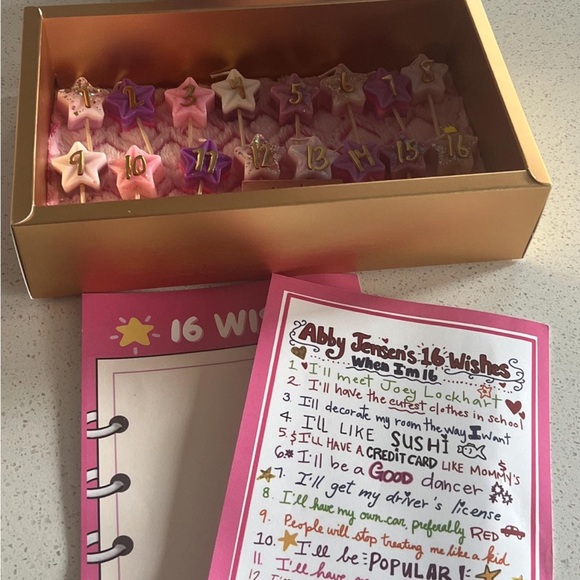 Sweet Sixteen Birthday Candles - Picture 7 of 9